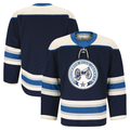 Fenge CB.Jackets Navy Alternate Authentic Pro Jersey