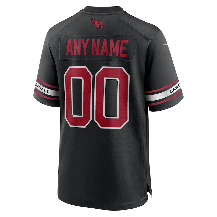 Fenge Custom A.Cardinals Black Replica Alternate Game Stitched Jerseys