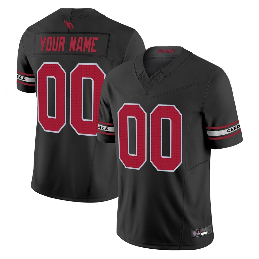 Fenge Custom A.Cardinals Black Vapor F.U.S.E. Limited Home Game Stitched Jerseys