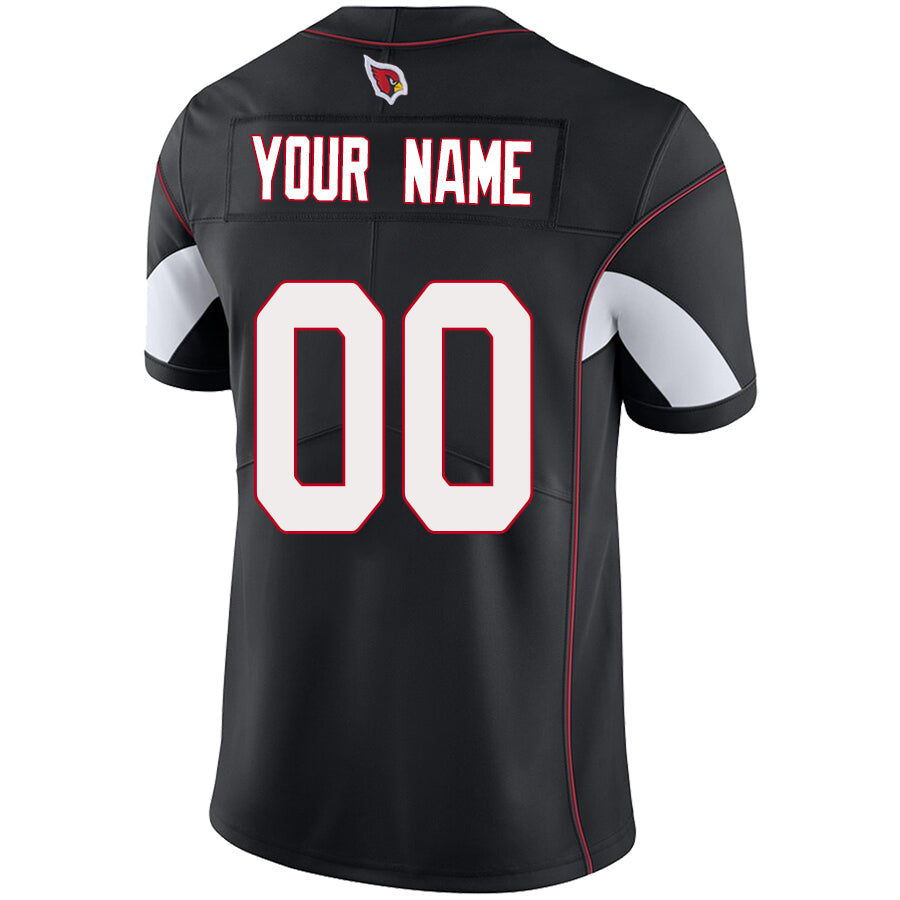 Fenge Custom A.Cardinals Black Vapor Untouchable Elite Stitched Jerseys