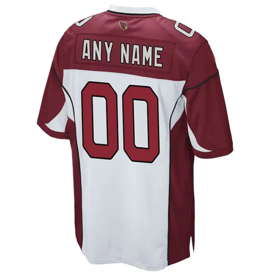 Fenge Custom A.Cardinals White-Red Game Stitched Jerseys