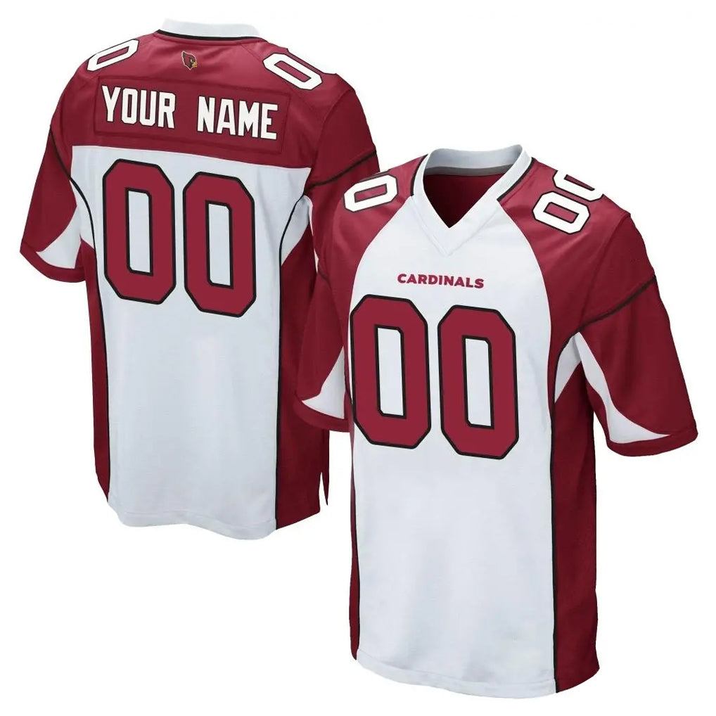 Fenge Custom A.Cardinals White Red Home Game Stitched Jerseys
