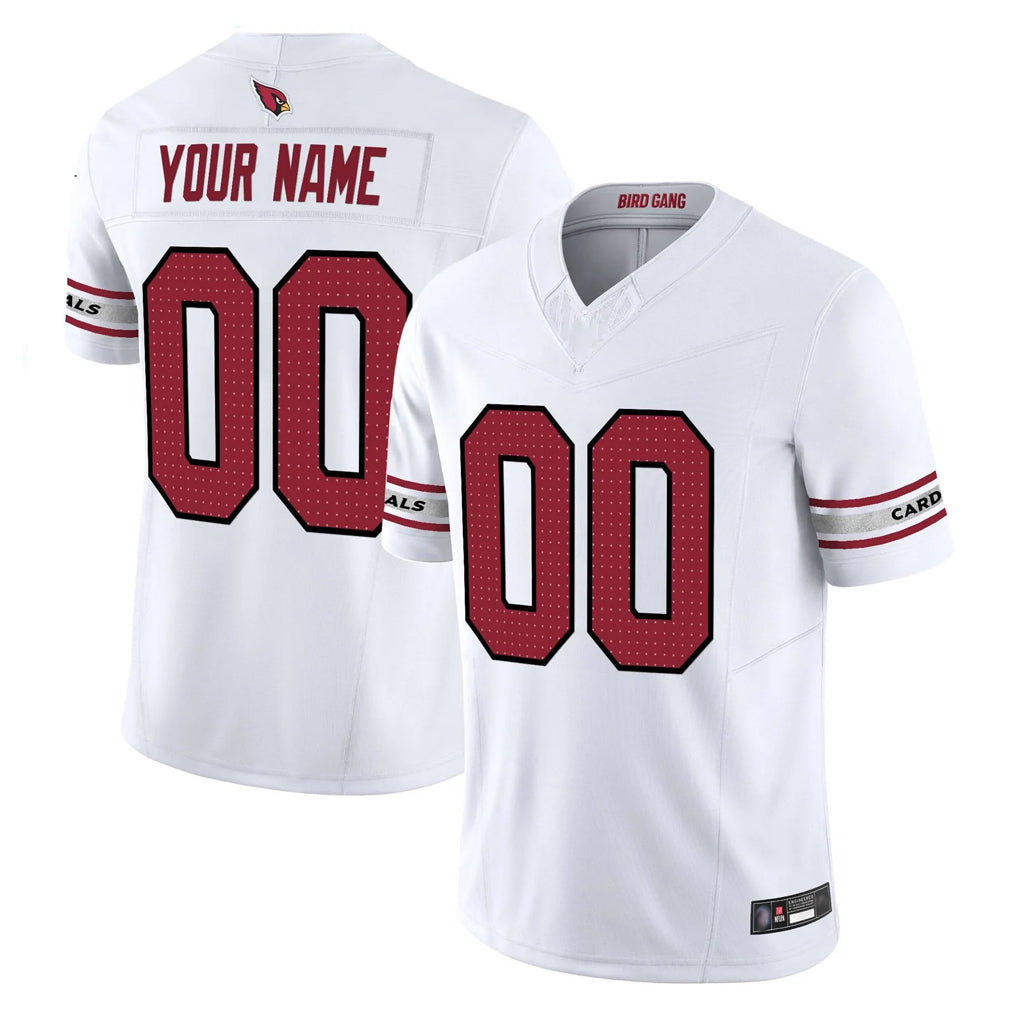 Fenge Custom A.Cardinals White Vapor F.U.S.E. Limited Home Game Stitched Jerseys