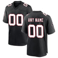 Fenge Custom A.Falcons Black Throwback Limited Home Game Any Name & Numbers Stitched Jerseys