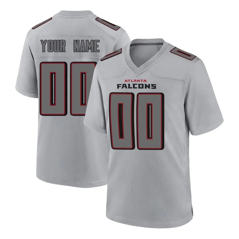 Fenge Custom A.Falcons Gray Fashion Home Game Any Name & Numbers Stitched Jerseys