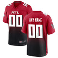Fenge Custom A.Falcons Red Replica Home Game Stitched Jerseys