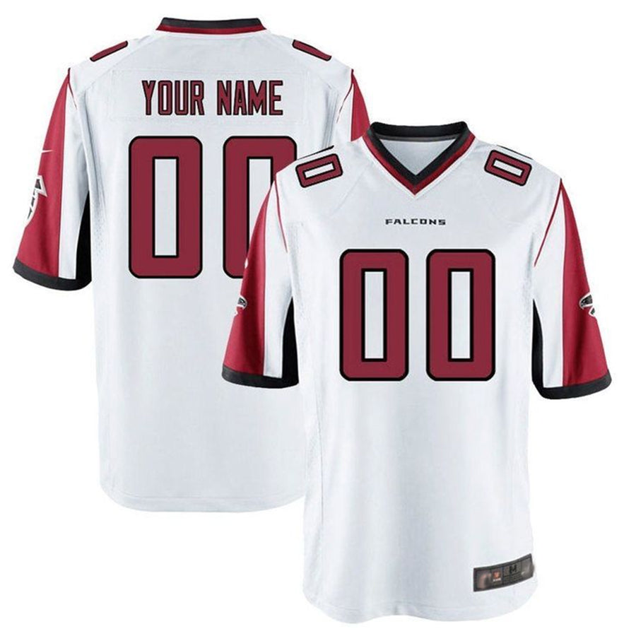 Fenge Custom A.Falcons White Game Stitched Jerseys