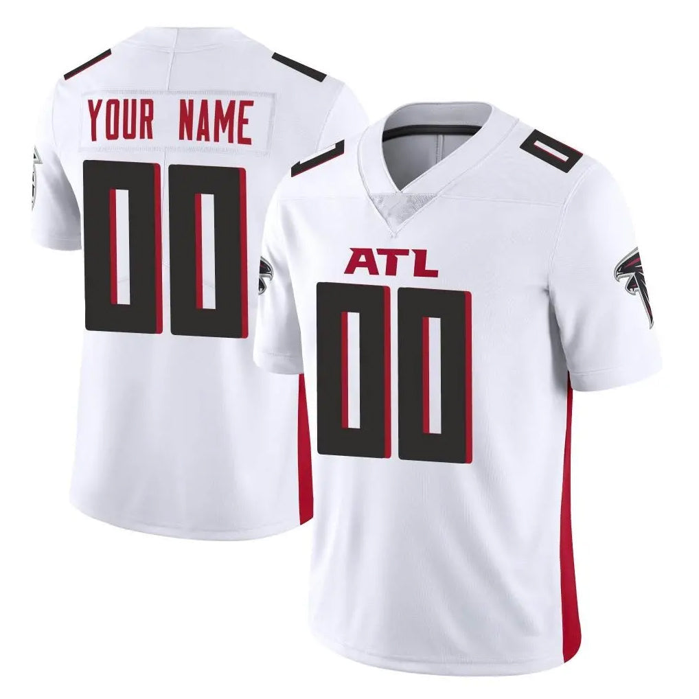 Fenge Custom A.Falcons White Vapor Untouchable Limited Home Game Any Name & Numbers Stitched Jerseys