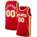 Fenge Custom A.Hawks Red 2020-21 Swingman Jerseys - Icon Edition