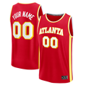 Fenge Custom A.Hawks Red Fast Break Jerseys - Icon Edition