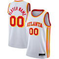 Fenge Custom A.Hawks White 2020-21 Swingman Jerseys - Association Edition