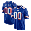 Fenge Custom B.Bills Royal Royal Game Stitched Jerseys