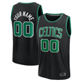 Fenge Custom B.Celtics Black Fast Break Jerseys - Statement Edition