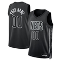 Fenge Custom B.Nets Black 2022-23 Swingman Jerseys - Statement Edition