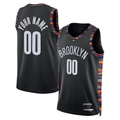 Fenge Custom B.Nets Black 202526 City Edition Swingman Jerseys