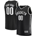 Fenge Custom B.Nets Black Fast Break Replica Jerseys - Icon Edition