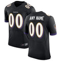 Fenge Custom B.Ravens Black Speed Machine Elite Stitched Jerseys
