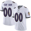 Fenge Custom B.Ravens White Vapor F.U.S.E. Limited Stitched Jerseys