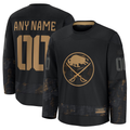Fenge Custom B.Sabres Black 2024 Military Appreciation Practice Stitched Jerseys
