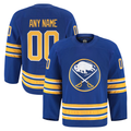Fenge Custom B.Sabres Royal Home Authentic Pro Stitched Jerseys