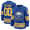 Fenge Custom B.Sabres Royal Home Premium Stitched Jerseys