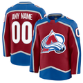 Fenge Custom C.Avalanche Burgundy Home Premium Jerseys