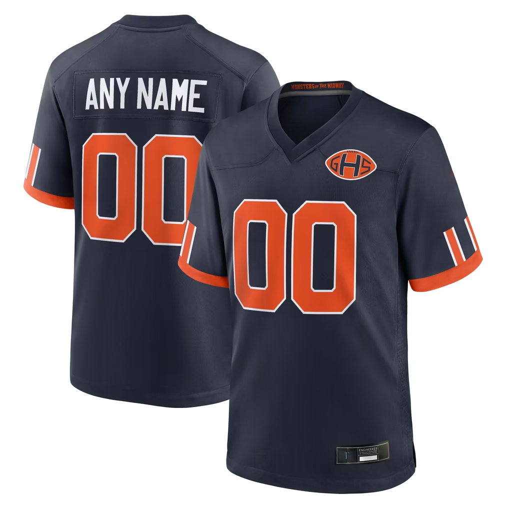 Fenge Custom C.Bears Navy 2026 Rivalries Collection Game Stitched Jerseys
