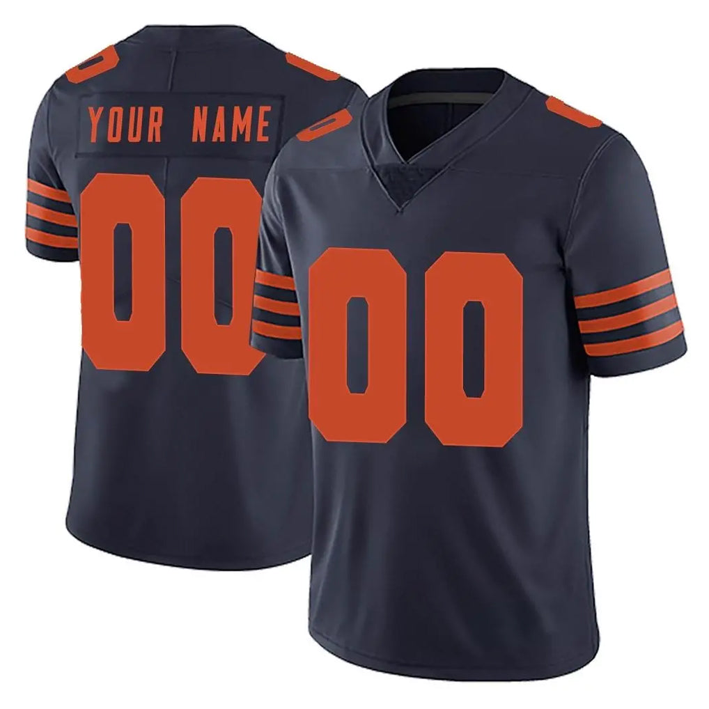 Fenge Custom C.Bears Navy Blue Alternate Vapor Untouchable Limited Any Name & Numbers Stitched Jerseys