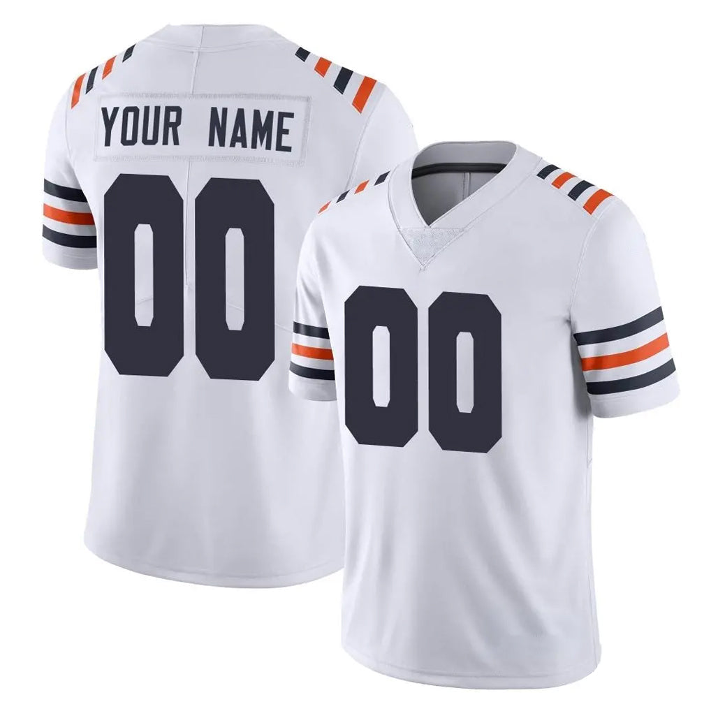 Fenge Custom C.Bears White Classic Vapor Limited Home Game Any Name & Numbers Stitched Jerseys
