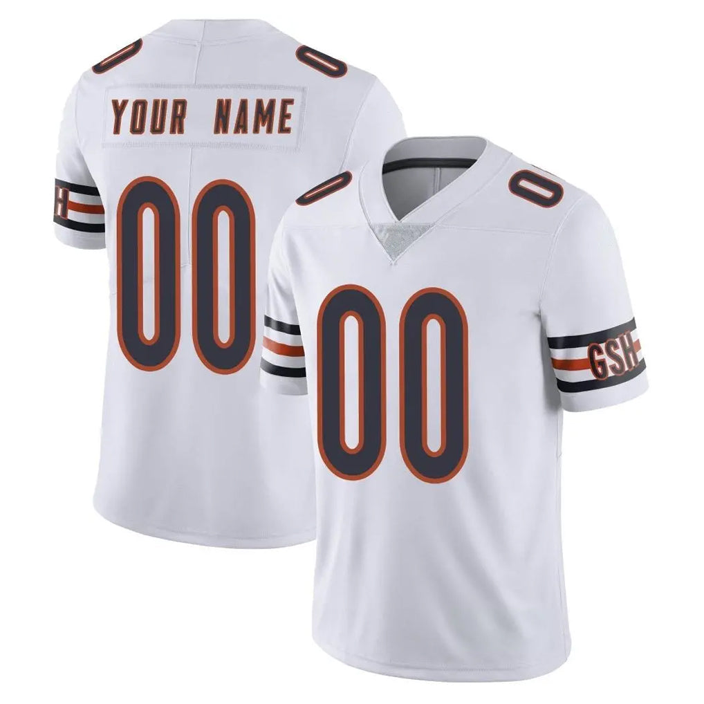Fenge Custom C.Bears White Vapor Untouchable Limited Home Game Any Name & Numbers Stitched Jerseys