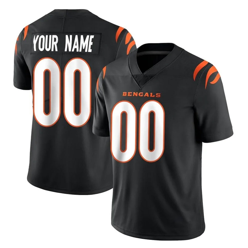 Fenge Custom C.Bengals Black Vapor Untouchable Limited Home Game Any Name & Numbers Stitched Jerseys