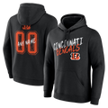 Fenge Custom C.Bengals Gray Big & Tall Team Authentic Custom Hoodie Stitched Jerseys