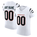 Fenge Custom C.Bengals White Vapor F.U.S.E. Elite Stitched Jerseys