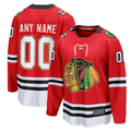 Fenge Custom C.Blackhawks Red Centennial Breakaway Jerseys