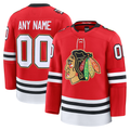 Fenge Custom C.Blackhawks Red Centennial Premium Jerseys