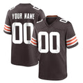 Fenge Custom C.Browns Brown Home Game Any Name & Numbers Stitched Jerseys