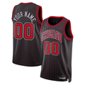 Fenge Custom C.Bulls Black Swingman Jerseys - Statement Edition