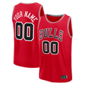 Fenge Custom C.Bulls Red Fast Break Jerseys - Icon Edition