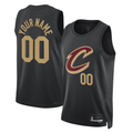 Fenge Custom C.Cavaliers Black 2022-23 Swingman Jerseys - Statement Edition
