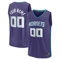 Fenge Custom C.Hornets  Purple Fast Break Jerseys - Statement Edition