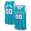Fenge Custom C.Hornets  Teal Fast Break Jerseys - Icon Edition
