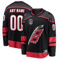 Fenge Custom C.Hurricanes Black 2026 Stanley Cup Final Home Breakaway Stitched Jerseys