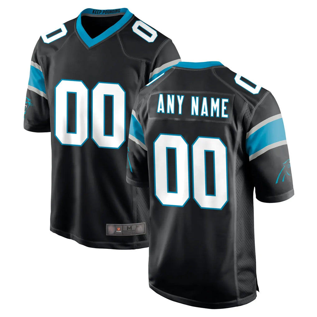 Fenge Custom C.Panthers Black Game Any Name & Numbers Stitched Jerseys