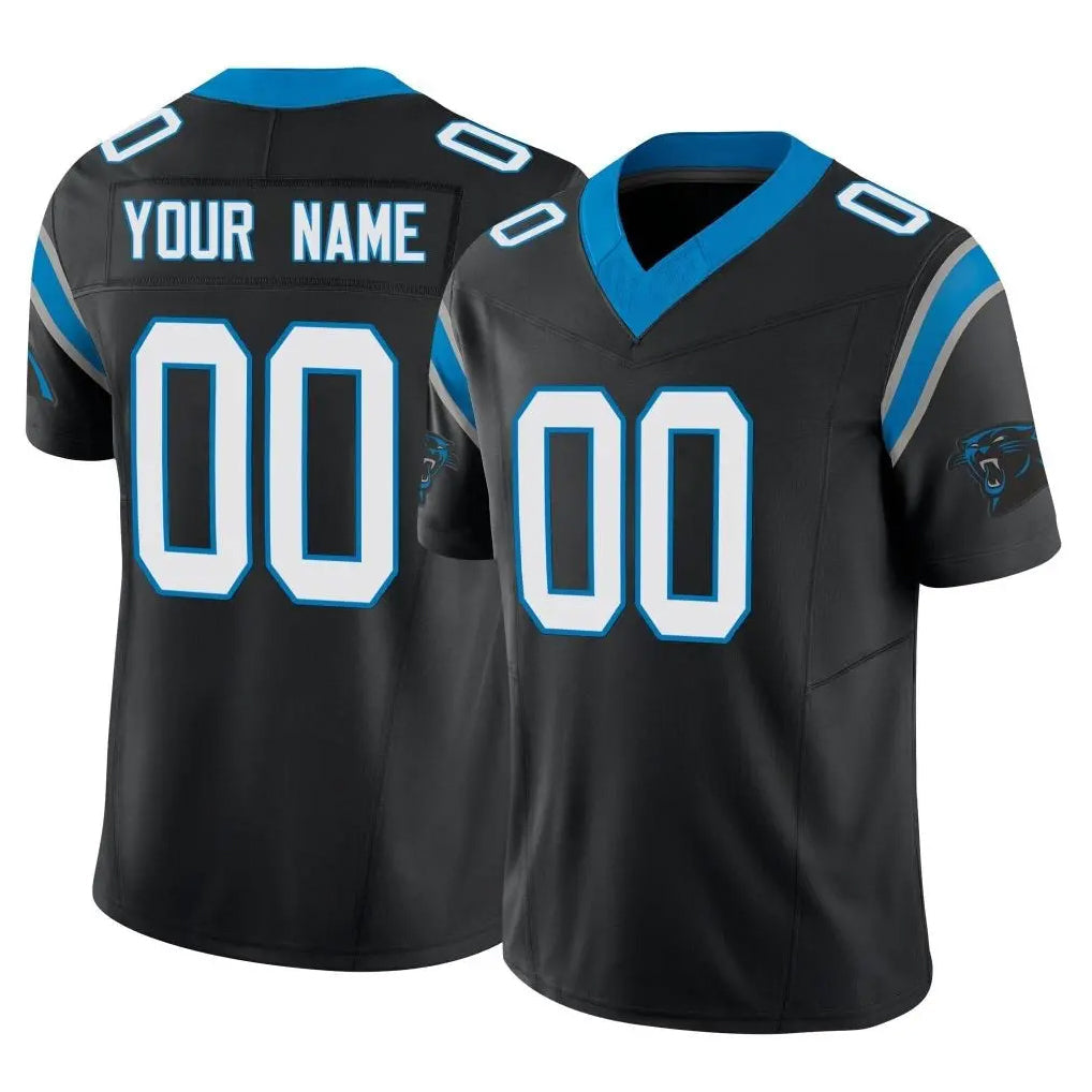 Fenge Custom C.Panthers Black Vapor F.U.S.E. Limited Home Game Any Name & Numbers Stitched Jerseys