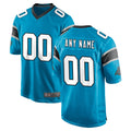 Fenge Custom C.Panthers Blue Game Any Name & Numbers Stitched Jerseys
