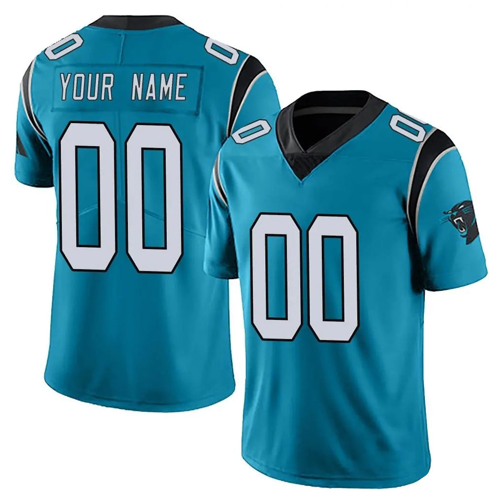 Fenge Custom C.Panthers Blue Vapor Untouchable Limited Game Any Name & Numbers Stitched Jerseys