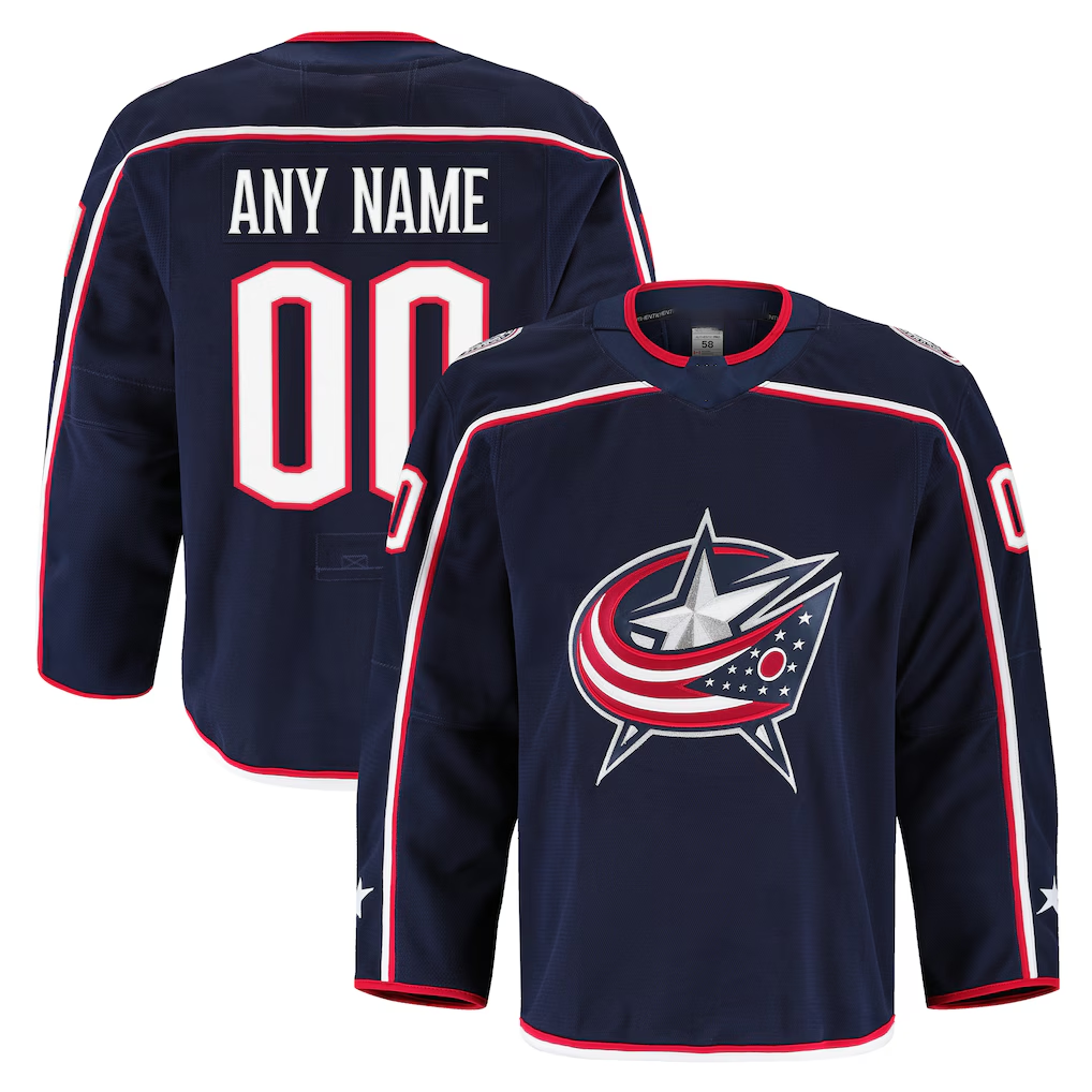 Fenge Custom CB.Jackets Navy Home Authentic Pro Jersey