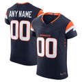 Fenge Custom D.Broncos Navy Vapor F.U.S.E. Elite Stitched Jerseys