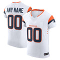 Fenge Custom D.Broncos Vapor F.U.S.E. Elite White Stitched Jerseys