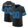 Fenge Custom D.Lions Black Alternate Home Game Any Name & Numbers Stitched Jerseys